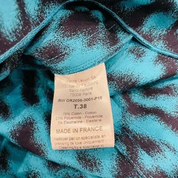 Lanvin Leopard Print Sheath Dress - Picture 12 of 12